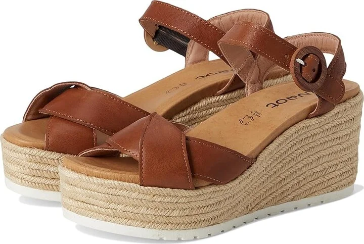 Naot Marbella Women's Sandals Brown Peanut Leather : EU 35 (US Women's 4) M