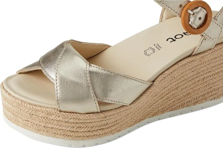 Naot Marbella Women's Sandals Radiant Gold Leather : EU 39 (US Women's 8) M - Image 7
