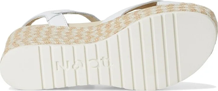 Naot Marbella Women's Sandals White Leather : EU 38 (US Women's 7) M - Image 3