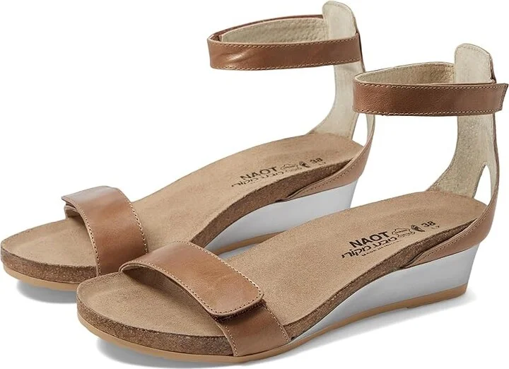 Naot Mermaid Women's Shoes Arizona Tan Leather : EU 35 (US Women's 4) M