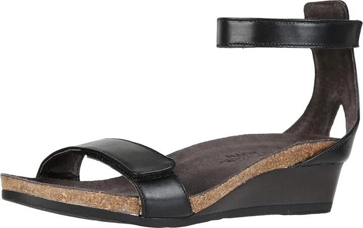 Naot Mermaid Women's Shoes Black Raven Leather : EU 35 (US Women's 4) M - Image 2