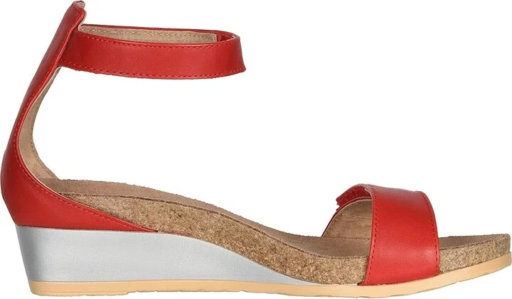 Naot Mermaid Women's Shoes Kiss Red Leather : EU 35 (US Women's 4) M - Image 8