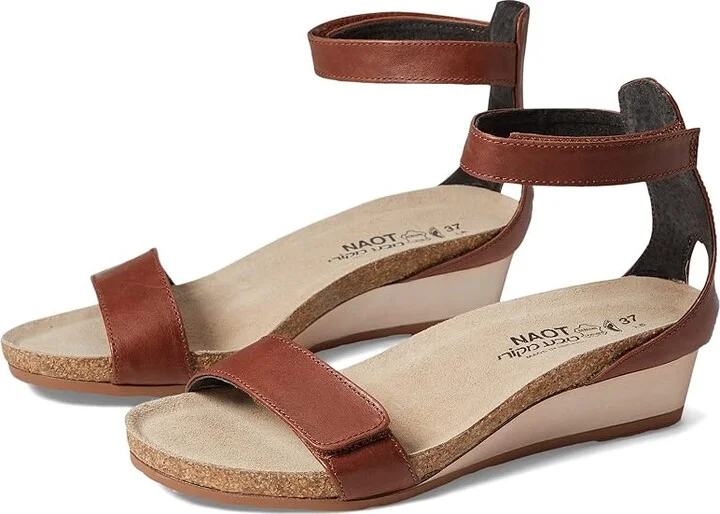 Naot Mermaid Women's Shoes Soft Chestnut Leather : EU 42 (US Women's 11) M