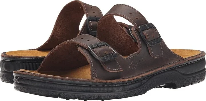 Naot Mikael Men's Sandals Crazy Horse Leather : EU 41 (US Men's 8) M