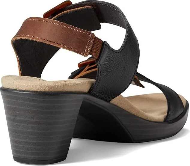 Naot Mode Women's Shoes Brown/Black/Beige/Radiant Copper Leather Combination : EU 37 (US Women's 6) M, Leather/Textile - Image 4