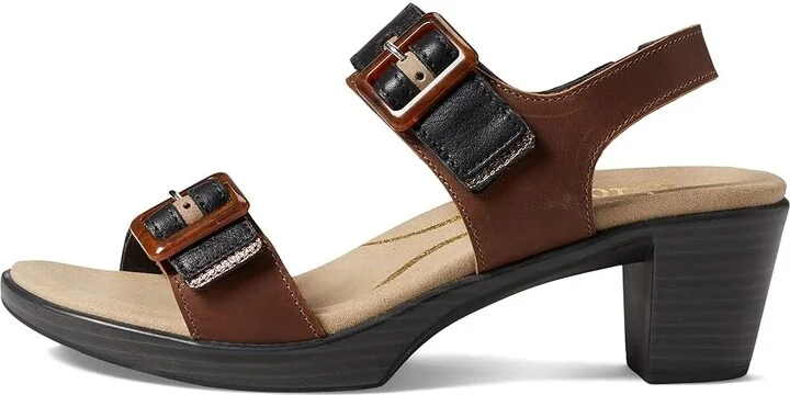 Naot Mode Women's Shoes Brown/Black/Beige/Radiant Copper Leather Combination : EU 37 (US Women's 6) M, Leather/Textile - Image 5