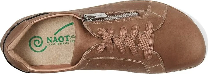 Naot Moko Women's Shoes Bark Nubuck/Soft Black Leather : EU 36 (US Women's 5) M, Leather/Suede - Image 2