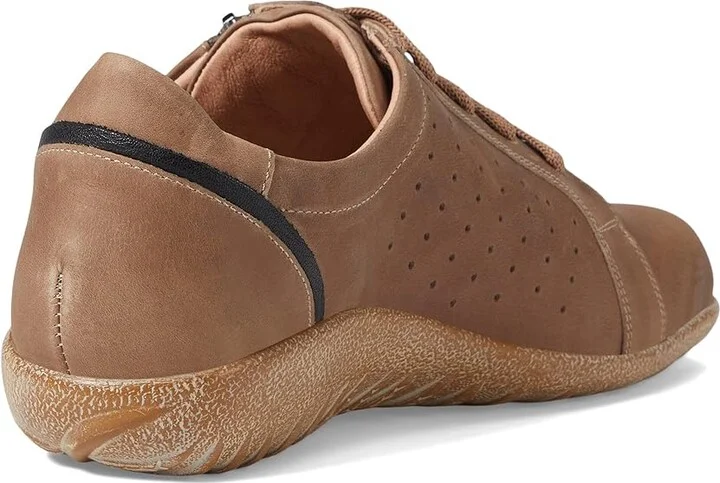Naot Moko Women's Shoes Bark Nubuck/Soft Black Leather : EU 36 (US Women's 5) M, Leather/Suede - Image 4