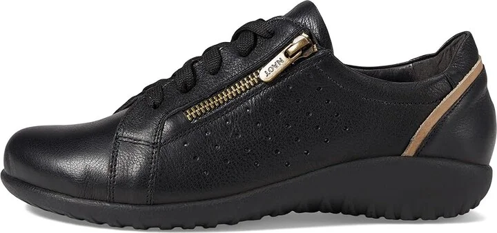 Naot Moko Women's Shoes Soft Black Leather/Khaki Beige Leather : EU 35 (US Women's 4) M - Image 6