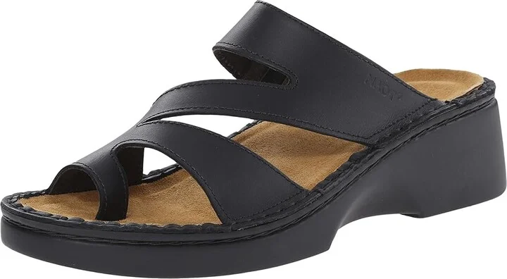 Naot Monterey Women's Shoes Black Matte Leather : EU 36 (US Women's 5) M - Image 2