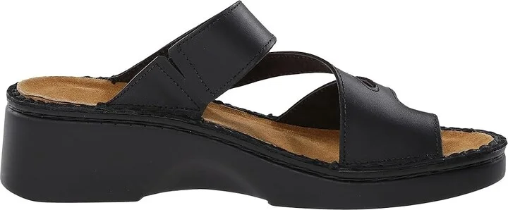 Naot Monterey Women's Shoes Black Matte Leather : EU 36 (US Women's 5) M - Image 8