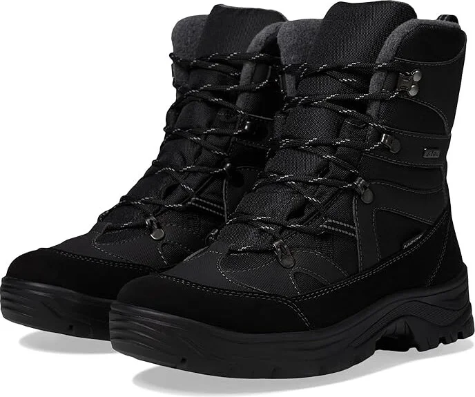 Naot Moose Men's Snow Shoes Black : EU 42 (US Men's 9) M, Leather/Suede