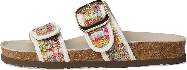 Naot Nashville Women's Sandals Pink and Marigold Tweed/White Leather : EU 37 (US Women's 6) M - Image 6