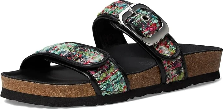 Naot Nashville Women's Sandals Pink and White Tweed/Soft Black Leather : EU 40 (US Women's 9) M - Image 5