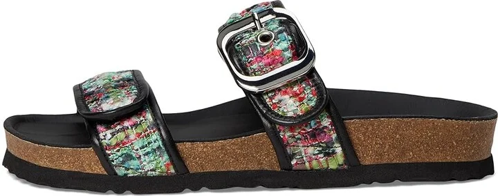 Naot Nashville Women's Sandals Pink and White Tweed/Soft Black Leather : EU 40 (US Women's 9) M - Image 6