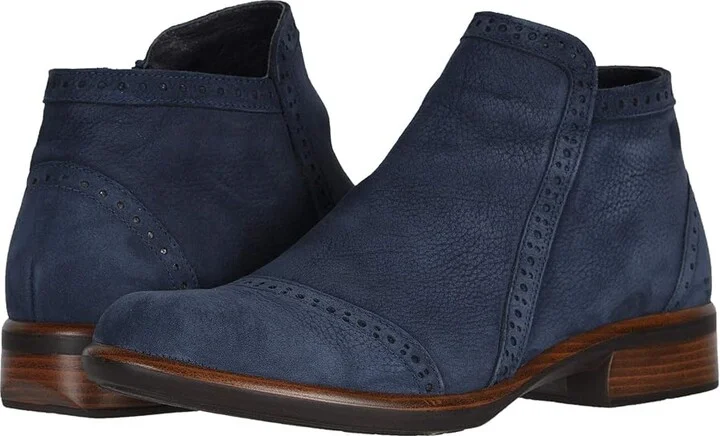 Naot Nefasi Women's Boots Navy Velvet Nubuck : EU 36 (US Women's 5) M, Suede