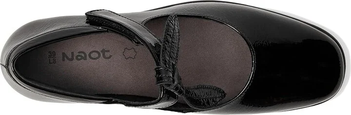 Naot Nobility High Heels Black Crinkle Patent Leather : EU 40 (US Women's 9) M, Synthetic - Image 2
