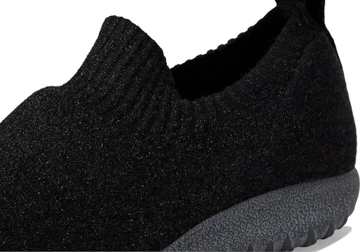 Naot Nuku Women's Flat Shoes Black/Gray Knit : EU 42 (US Women's 11) M, Rubber/Synthetic - Image 7