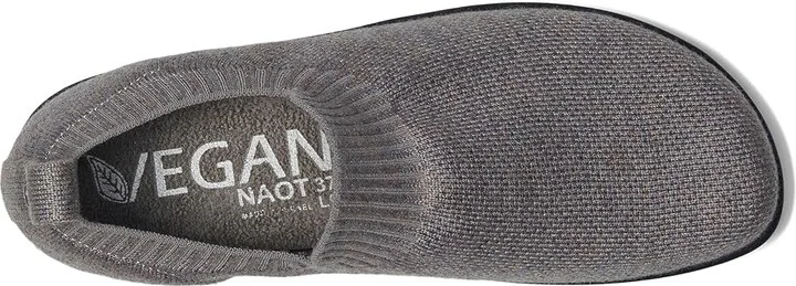 Naot Nuku Women's Flat Shoes Gray/Black Knit : EU 37 (US Women's 6) M, Rubber/Synthetic - Image 2