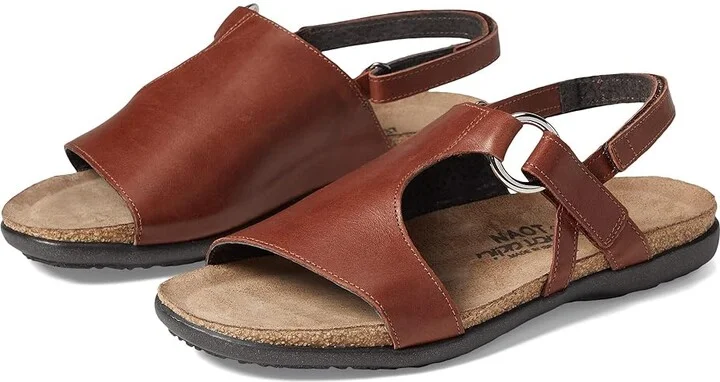 Naot Olivia Women's Shoes Soft Chestnut Leather : EU 40 (US Women's 9) M