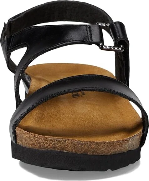 Naot Pamela Women's Sandals Black Madras Leather : EU 36 (US Women's 5) M, Leather/Suede - Image 3
