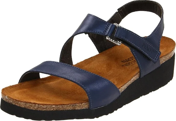 Naot Pamela Women's Sandals Polar Sea Leather : EU 35 (US Women's 4) M, Leather/Suede - Image 2
