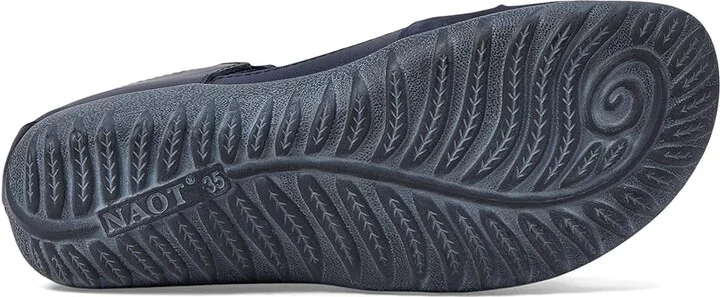 Naot Papaki Women's Shoes Polar Sea Leather/Navy Velvet Nubuck : EU 35 (US Women's 4) M, Leather/Suede - Image 4