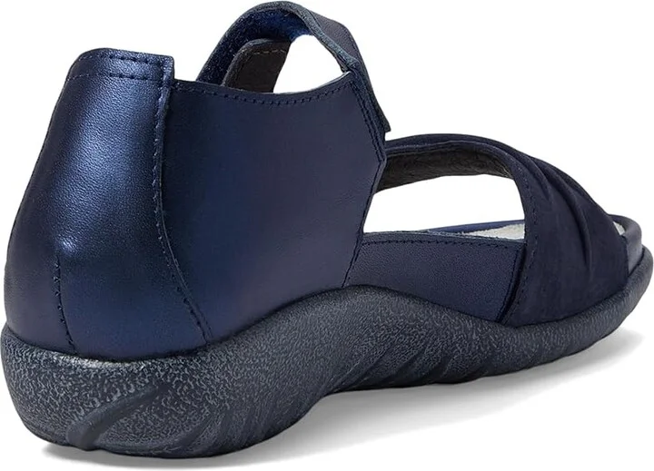 Naot Papaki Women's Shoes Polar Sea Leather/Navy Velvet Nubuck : EU 35 (US Women's 4) M, Leather/Suede - Image 5