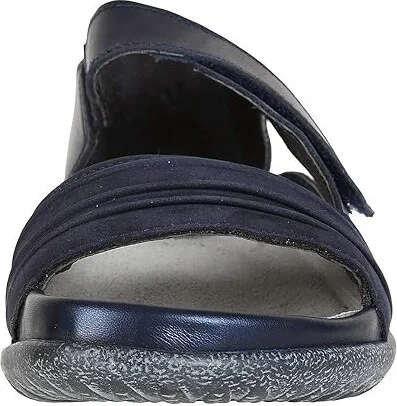 Naot Papaki Women's Shoes Polar Sea Leather/Navy Velvet Nubuck : EU 35 (US Women's 4) M, Leather/Suede - Image 6