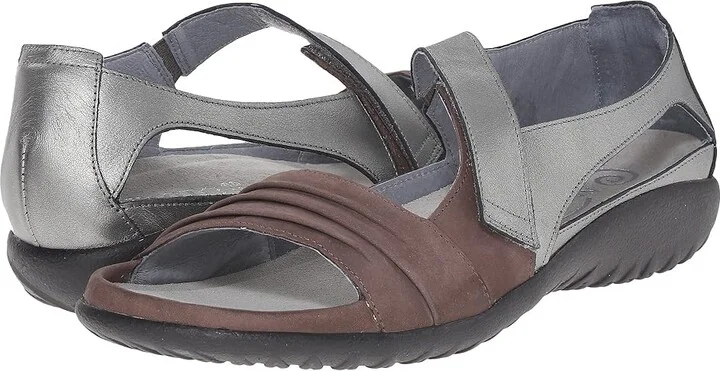 Shiitake Nubuck,sterling Leather