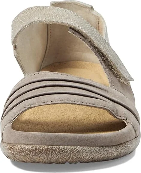 Naot Papaki Women's Shoes Stone Nubuck/Beige Lizard Leather : EU 35 (US Women's 4) M, Leather/Suede - Image 2