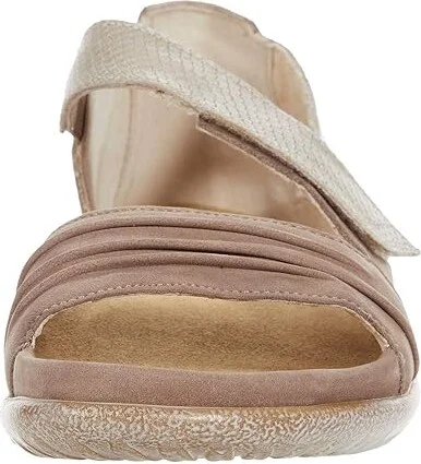 Naot Papaki Women's Shoes Stone Nubuck/Beige Lizard Leather : EU 35 (US Women's 4) M, Leather/Suede - Image 5