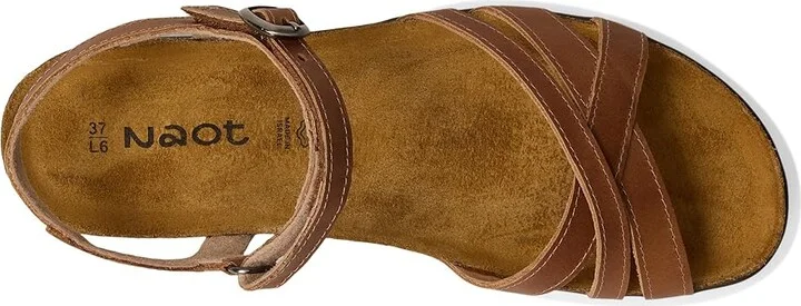 Naot Patricia Women's Shoes Latte Brown Leather : EU 42 (US Women's 11) M - Image 2