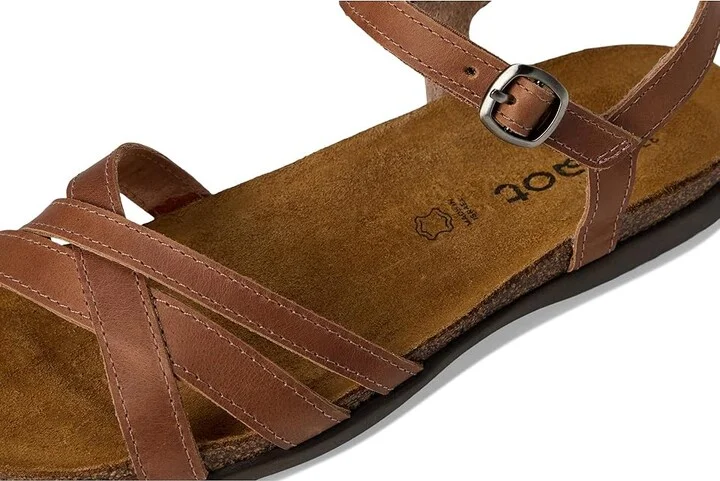 Naot Patricia Women's Shoes Latte Brown Leather : EU 42 (US Women's 11) M - Image 7
