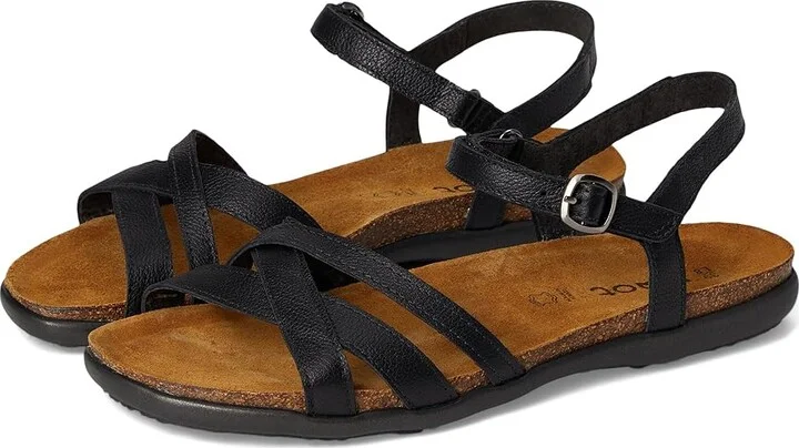 Naot Patricia Women's Shoes Soft Black Leather : EU 38 (US Women's 7) M