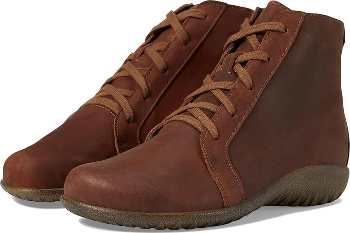 Naot Patu Women's Shoes Soft Cognac Leather : EU 37 (US Women's 6) M