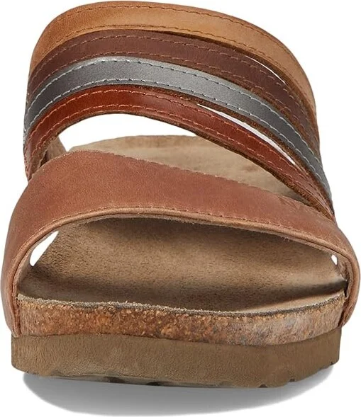 Naot Peyton Women's Shoes Latte Brown Leather/Mirror Leather/Brown Leather Combo : EU 35 (US Women's 4) M - Image 3