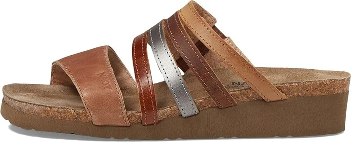Naot Peyton Women's Shoes Latte Brown Leather/Mirror Leather/Brown Leather Combo : EU 35 (US Women's 4) M - Image 7