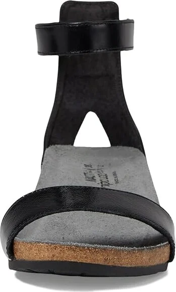 Naot Pixie Women's Sandals Black Luster Leather/Black Raven Leather/Black Madras Leather : EU 35 (US Women's 4) M - Image 3