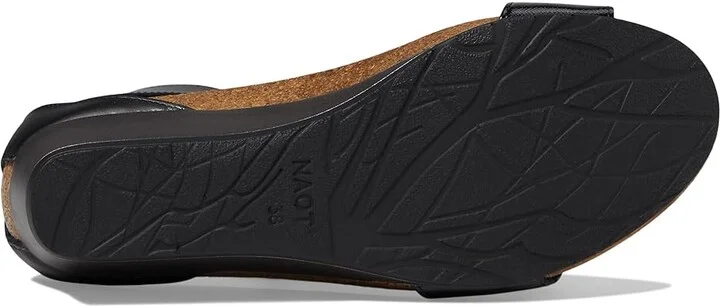 Naot Pixie Women's Sandals Black Luster Leather/Black Raven Leather/Black Madras Leather : EU 35 (US Women's 4) M - Image 4