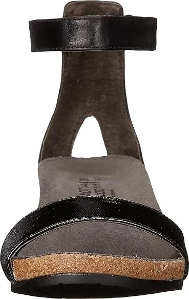 Naot Pixie Women's Sandals Black Luster Leather/Black Raven Leather/Black Madras Leather : EU 35 (US Women's 4) M - Image 6