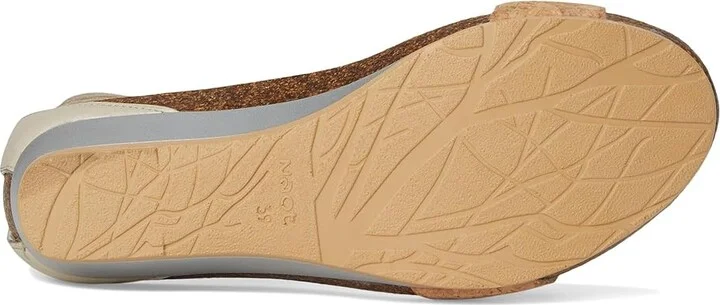 Naot Pixie Women's Sandals Cork Leather/Soft Ivory Leather/Radiant Gold Leather : EU 35 (US Women's 4) M - Image 3