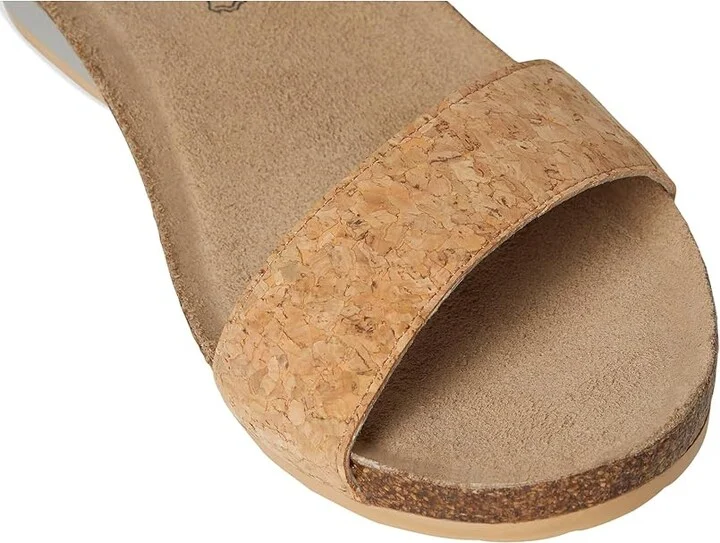 Naot Pixie Women's Sandals Cork Leather/Soft Ivory Leather/Radiant Gold Leather : EU 35 (US Women's 4) M - Image 7