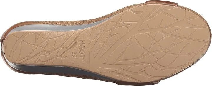 Naot Pixie Women's Sandals Maple Brown Leather/Latte Brown Leather/Mirror Leather : EU 35 (US Women's 4) M - Image 4