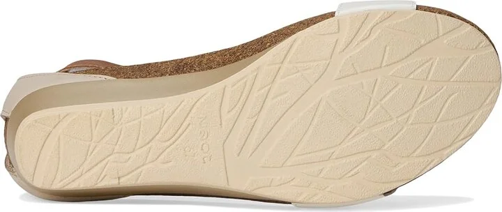 Naot Pixie Women's Sandals Porcelain Patent Leather/Ivory Leather/Latte Brown Leather : EU 38 (US Women's 7) M - Image 3