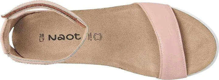 Naot Pixie Women's Sandals Rose Patent Leather/Pale Blush Leather/Rose Gold Leather : EU 39 (US Women's 8) M - Image 2
