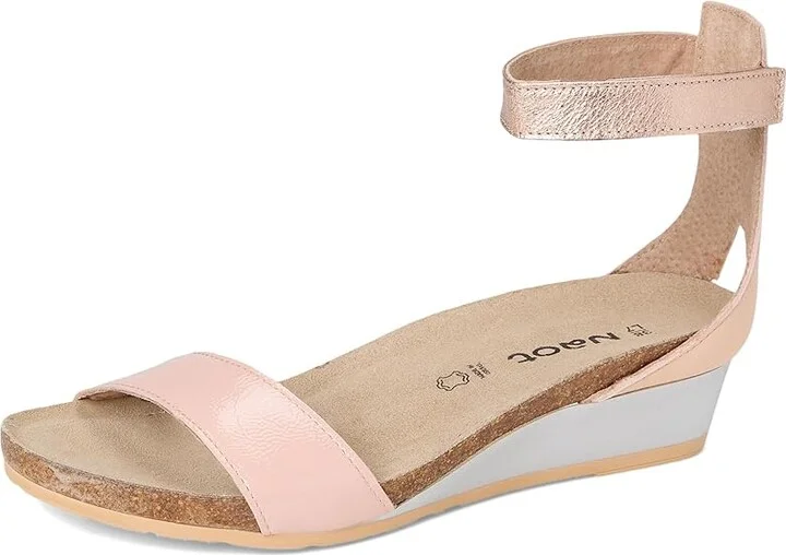 Naot Pixie Women's Sandals Rose Patent Leather/Pale Blush Leather/Rose Gold Leather : EU 39 (US Women's 8) M - Image 5
