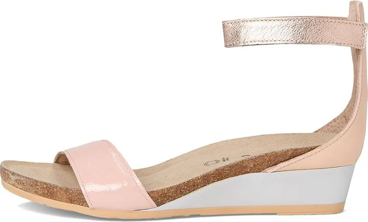 Naot Pixie Women's Sandals Rose Patent Leather/Pale Blush Leather/Rose Gold Leather : EU 39 (US Women's 8) M - Image 6