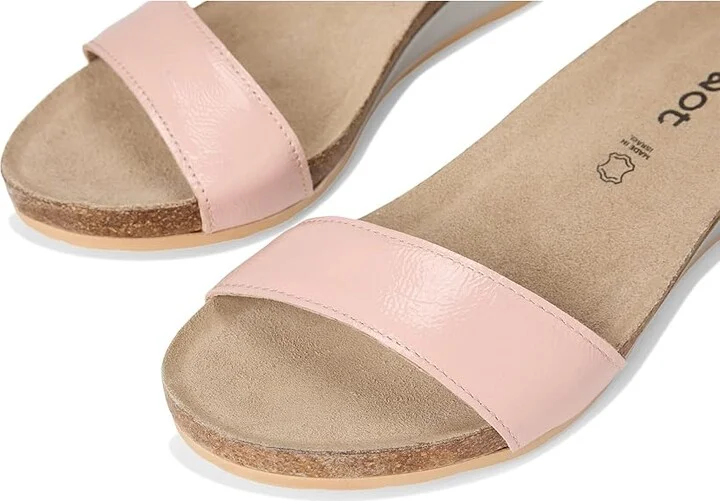 Naot Pixie Women's Sandals Rose Patent Leather/Pale Blush Leather/Rose Gold Leather : EU 39 (US Women's 8) M - Image 7