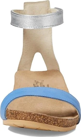 Naot Pixie Women's Sandals Sapphire Blue Leather/White Pearl Leather/Soft Silver Leather : EU 36 (US Women's 5) M - Image 2
